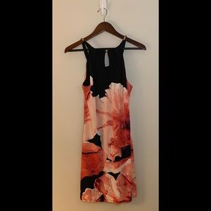 FINAL OFFER - White House Black Market Pink & Black Dress